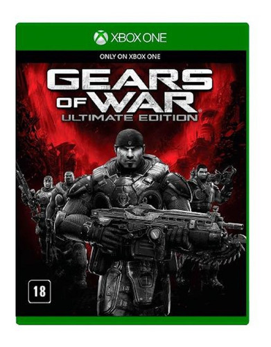 Game Xbox One Gears Of War Ultimate S/lacre Nunca Usado