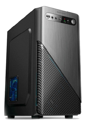 Gabinete Micro Atx Multilaser 200w Preto 2 Baias Ga190