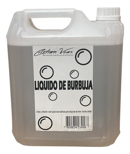 Liquido De Burbujas 5 Lts