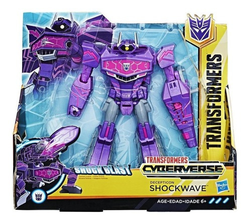 Transformers - Cyberverse Ultra Class - Decepticon Shockwave