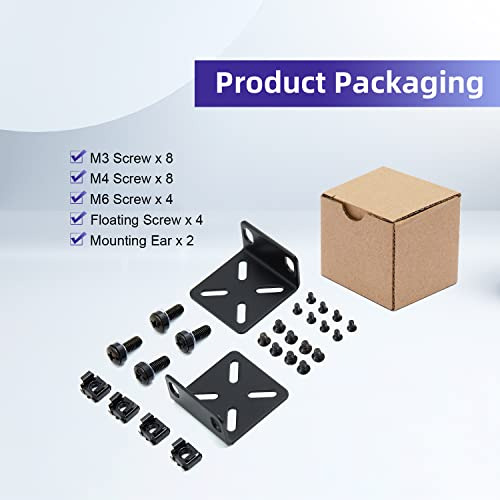 Pack Rack Mount Kit Universal 1u Para Switches Cisco Y Ms