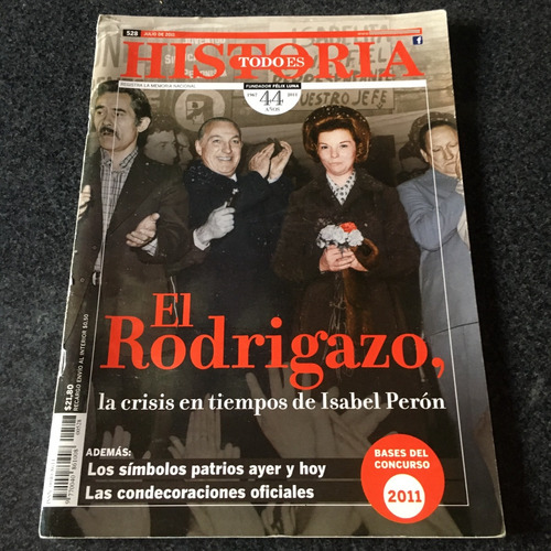 Revista Todo Es Historia N° 528  Exc Est  El Rodrigazo  