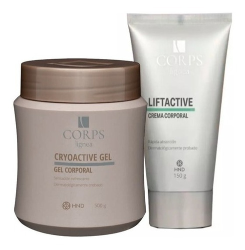 Gel Reductor Cryoactive + Liftactive Hinode Corps