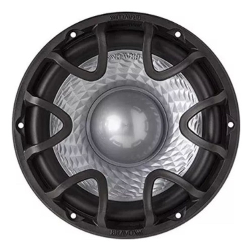 Subwoofer 12 Polegadas Bravox New Uxp Power 12d2 500w Rms Cor Preto