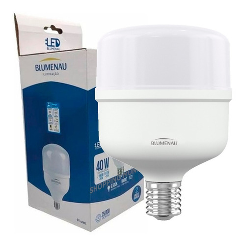 Lâmpada Ultra Led 40w Alta Potência Branca Fria Bivolt Bulbo