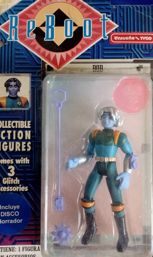 Figura Guardian Bob Y Robot Hach Serie Reboot