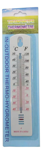 Medidor De Temperatura Pared Interior Exterior Clima Tempera