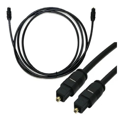 Imagen 1 de 1 de Cable Óptico Audio Digital Fibra Óptica 2 Metros Reforzado