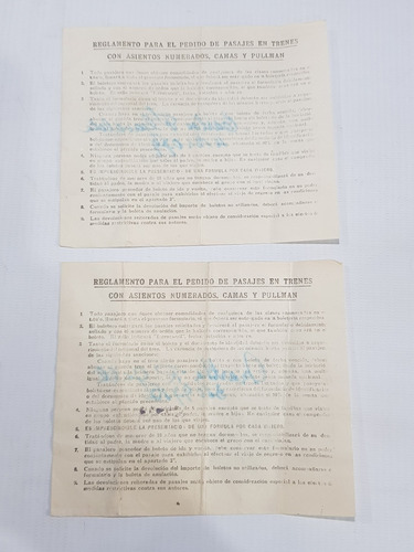 Imagen 10 de 10 de Ferrocarril Del Sud Roca Horario Pasajes Tickets Mag 58964