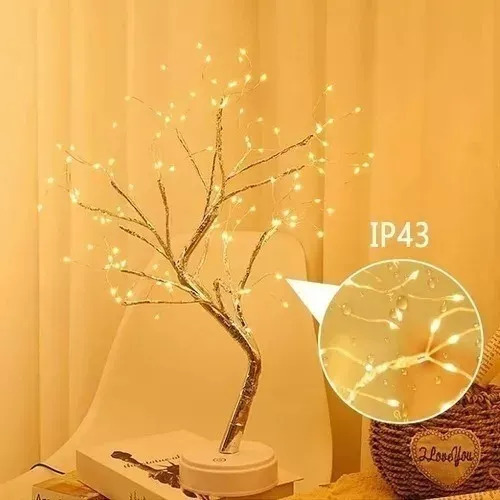 Lampara Led Tipo Bonsai Arbol Luces Decorativo Luz Hada.