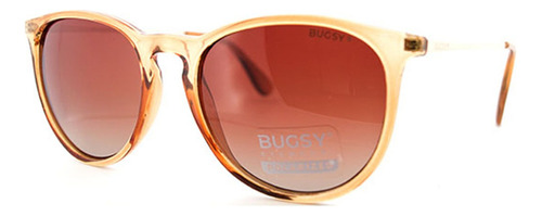 Lentes De Sol Bugsy 5097 Diseño Marron C6