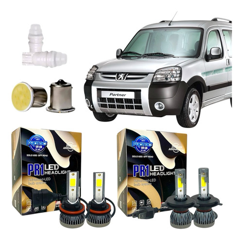 Lampara Cree Led Alta Baja Auxiliares T10 Partner