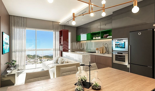 Imagem 1 de 15 de Apartamento Na Praia Brava Com 02 Dormitórios Sendo 01 Suite E 01 Vaga De Garagem E Ampla Área De Lazer No Ed Brava Hill. - 2298_1