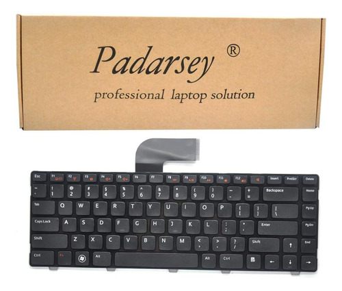 Teclado Repuesto Padarsey Sin Retroiluminación Para Dell Ins