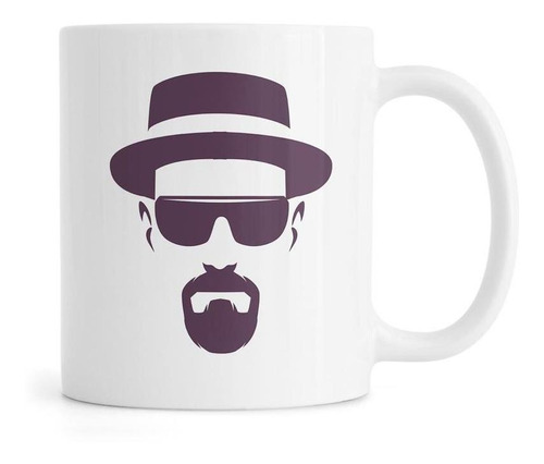 Taza Personalizada Heisenberg Figura Breaking Bad