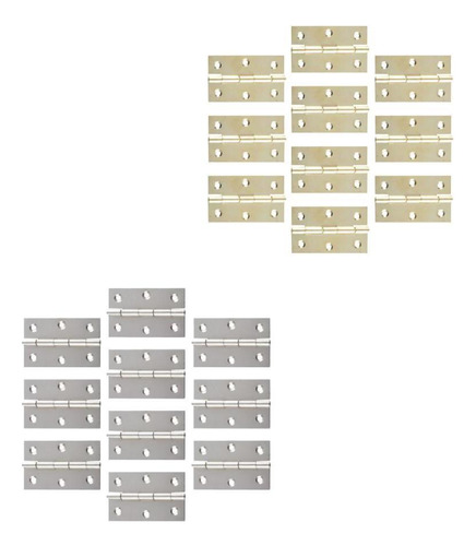 Bisagras De Metal De 10 Piezas Conectores De Bisagra Para