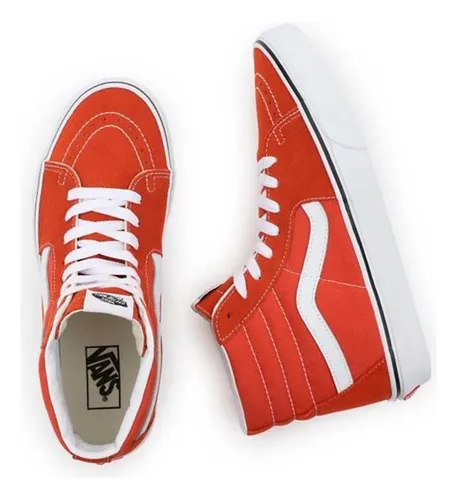 vans high tops womens Orange
