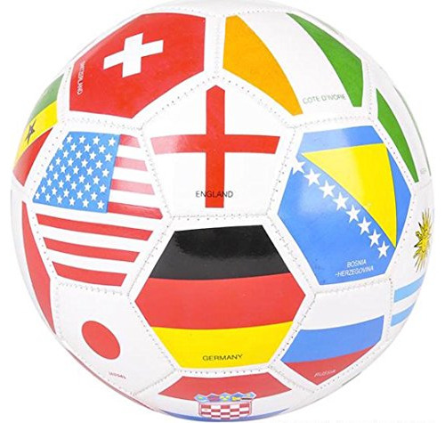 Full Sized World International Soccer Ball, Mixto