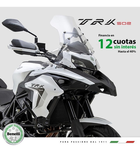 Benelli Trk 502 Ahora 12 Prendarios Trk 502 X 0% Permutas