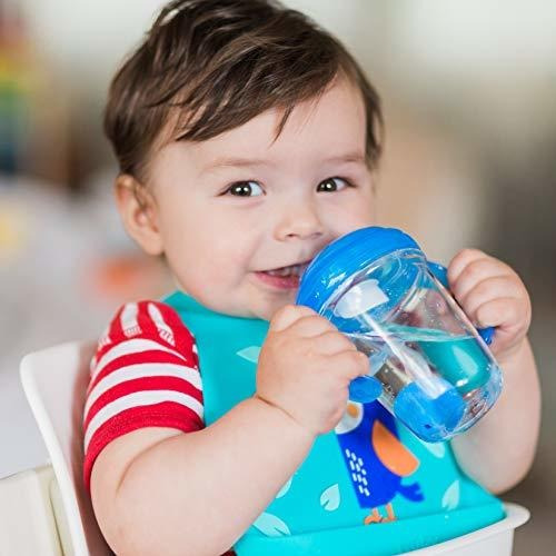 Nuby 360 Grip N' Sip 8oz Tritan Cup, Visto Con Yxd32