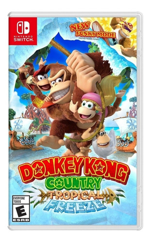 Imagen 1 de 10 de Donkey Kong Country: Tropical Freeze Nintendo Switch Físico