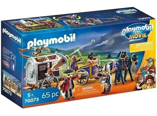 Playmobil The Movie 70073 Charlie Con Carro Prision 