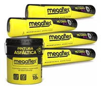 Comprar Combo 4 Membranas Megaflex No Crack Plus + Pintura Asfáltica