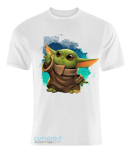 Playera Baby Yoda Mandalorian Star Wars