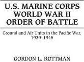 Libro U.s. Marine Corps World War Ii Order Of Battle - Go...