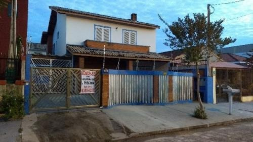 Imagem 1 de 14 de Sobrado, Edícula, Piscina No Cibratel, Itanhaém, 150m Do Mar