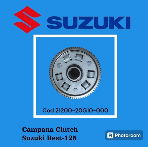 Campana Clutch Suzuki Best-125