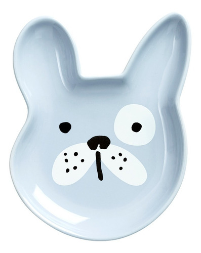 Plato De Porcelana Kikki K Bulldog