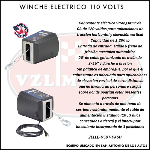 Winche 120 Volt