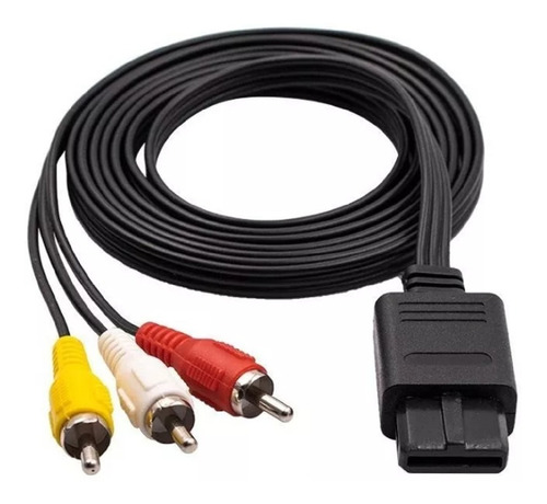 Cable Av Rca Video Para N64 Super Nintendo Gamecube Snes