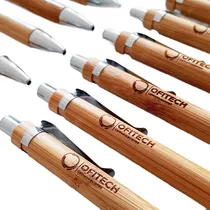 Comprar 10 Lapiceras Personalizadas Con Grabado Laser - Bambú