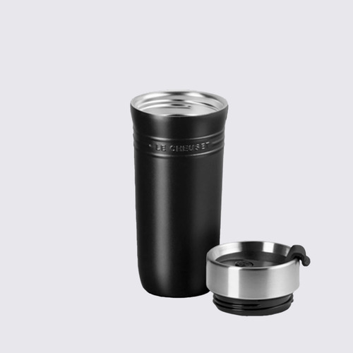 Caneca Térmica On The Go Le Creuset Preto 350 Ml