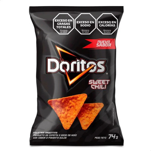 Doritos Sweet Chili Pimienta Dulce Nachos Snack Grande