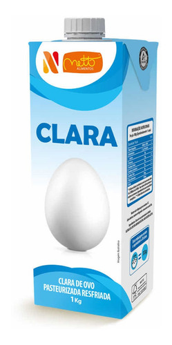Imagem 4 de 5 de Clara De Ovo Líquida Pasteurizada ( Kit 6 Litros)