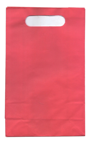 Imagen 2 de 9 de Bolsas Cotillon Unicolor De Papel X8 Decoracion Fiesta
