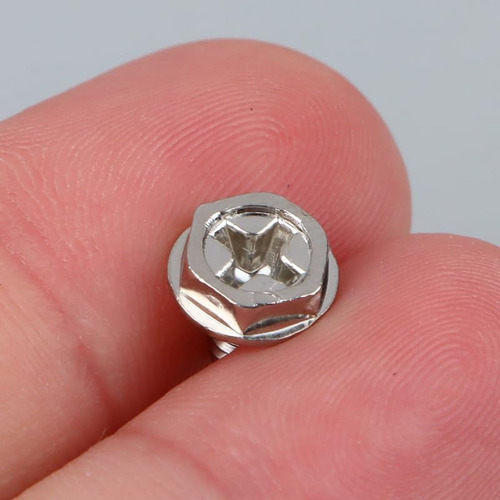 Tornillos Hexagonales Dentados 6/32 Para Computadora