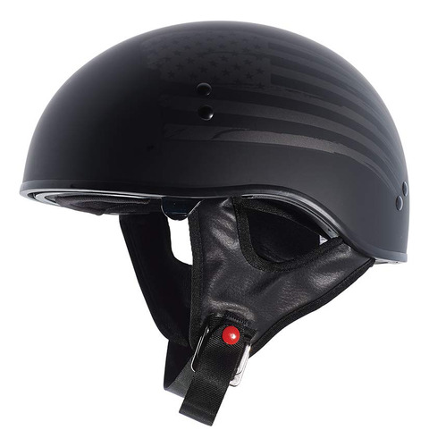 Medio Casco T55 Spec-op Gráfico  Bandera  (negro Plano...