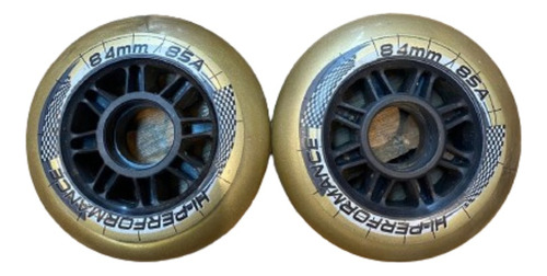 Ruedas Rollers 84mm/85a Hi-performance 