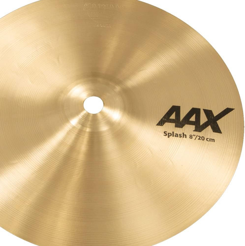 Sabian 8 Aax Splash, Acabado Brillante