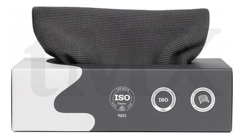 Rollo Paño Cocina Desechable Absorbente Multiusos Negro
