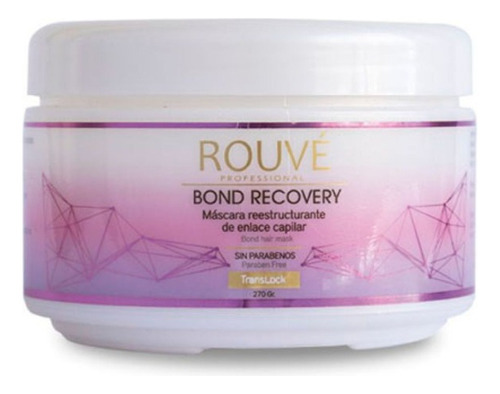 Máscara Reestructurante Bond Recovery Rouvé 270 Gr