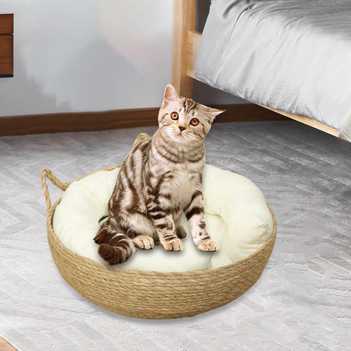 Cesta Para Cama De Gato, Perrera, Rascador Para 40cmx14cm