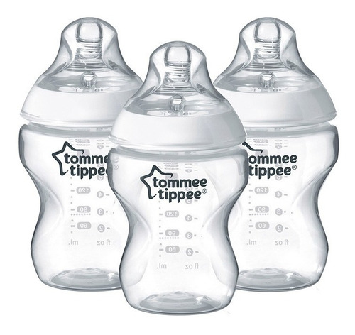  Tommee Tippee Mamaderas Closer To Nature 260ml X3 Unid. 