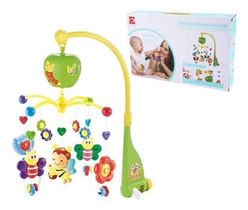 Cunero Movil Bebe Musical 2 En 1 Sonidos Babymovil Zaki