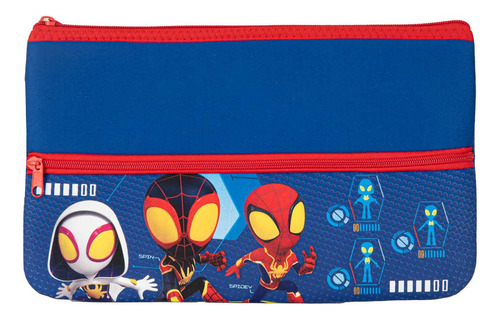 Cartuchera Spidey Doble Cierre - Mosca