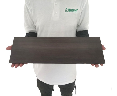 Imagen 6 de 8 de Set De 3 Repisas Flotantes Minimalistas Madera 30x15 Cm Color Roble Dakar